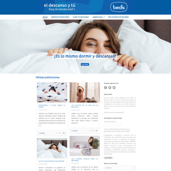 Mr. Think | Marketing Online | bed's